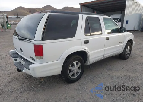 2000 Oldsmobile Bravada из США, поврежденный, VIN 1GHDT13W5Y2219674